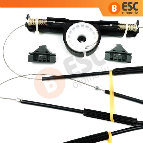 Ford Mondeo MK3 B4Y BWY B5Y 2000-2007 4/5 Kapı 1S71F23200AB İçin Elektrikli Ön Sağ Kapı Cam Kriko Tamir Seti