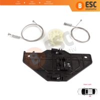 Citroen C4 Picasso MK1 UD Grand UA 2006-2013 MPV 9223E0 İçin Elektrikli Arka Sol Cam Kriko Tamir Seti