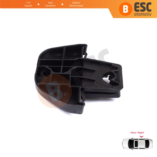 VW Touran MK1 1T1 1T2 1T3 2003-2015 1T0839462 İçin Arka Sağ Kapı Cam Kriko Tamir Ayak Klipsi