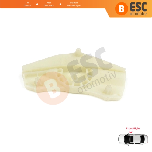 VW Jetta Golf MK5 Passat B6 3C B7 362 365 CC 1K4837462 İçin Ön Sağ Kapı Cam Kriko Motor Tamir Makara Yuvası Yatağı