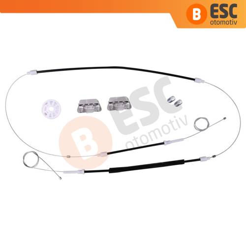 Chrysler 300 2005-2010 Dodge Charger LX 2006-2010 Magnum 2005-2008 05065475AE İçin Ön Sol Kapı Cam Kriko Tamir Seti