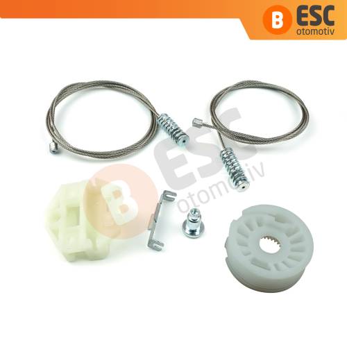 Mercedes E-Class W210 S210 1995-2003 2107301646 2107301546 İçin Arka Sol veya Sağ Cam Kriko Tamir Seti