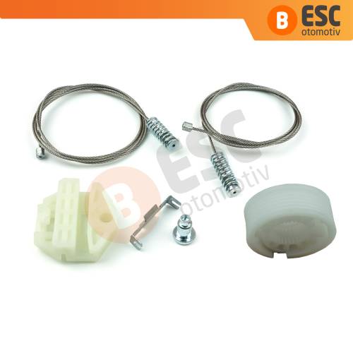 Mercedes E-Class W210 S210 1995-2003 2107301646 2107301546 İçin Arka Sol veya Sağ Cam Kriko Tamir Seti