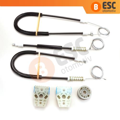 VW Passat B6 3C 3C2 3C5 2005-2011 4/5 Kapı 3C1837461 İçin Elektrikli Ön Sol Cam Kriko Tamir Seti