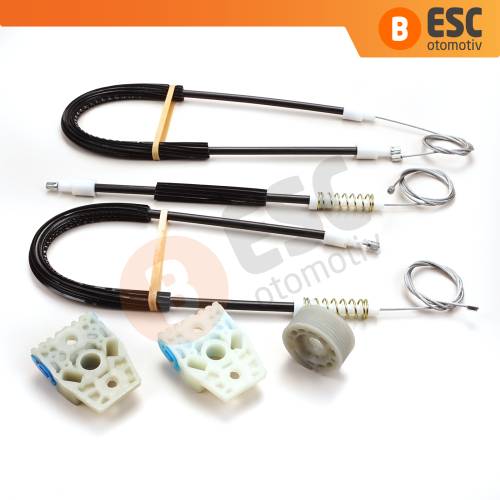 VW Passat B6 3C 3C2 3C5 2005-2011 4/5 Kapı 3C1837461 İçin Elektrikli Ön Sol Cam Kriko Tamir Seti