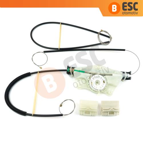 VW Touareg MK1 7L Porsche Cayenne 9PA 955 957 2002-2010 7L0837462 İçin Elektrikli Ön Sağ Cam Kriko Tamir Seti